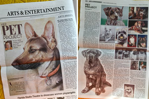 interview of pet portrait artist